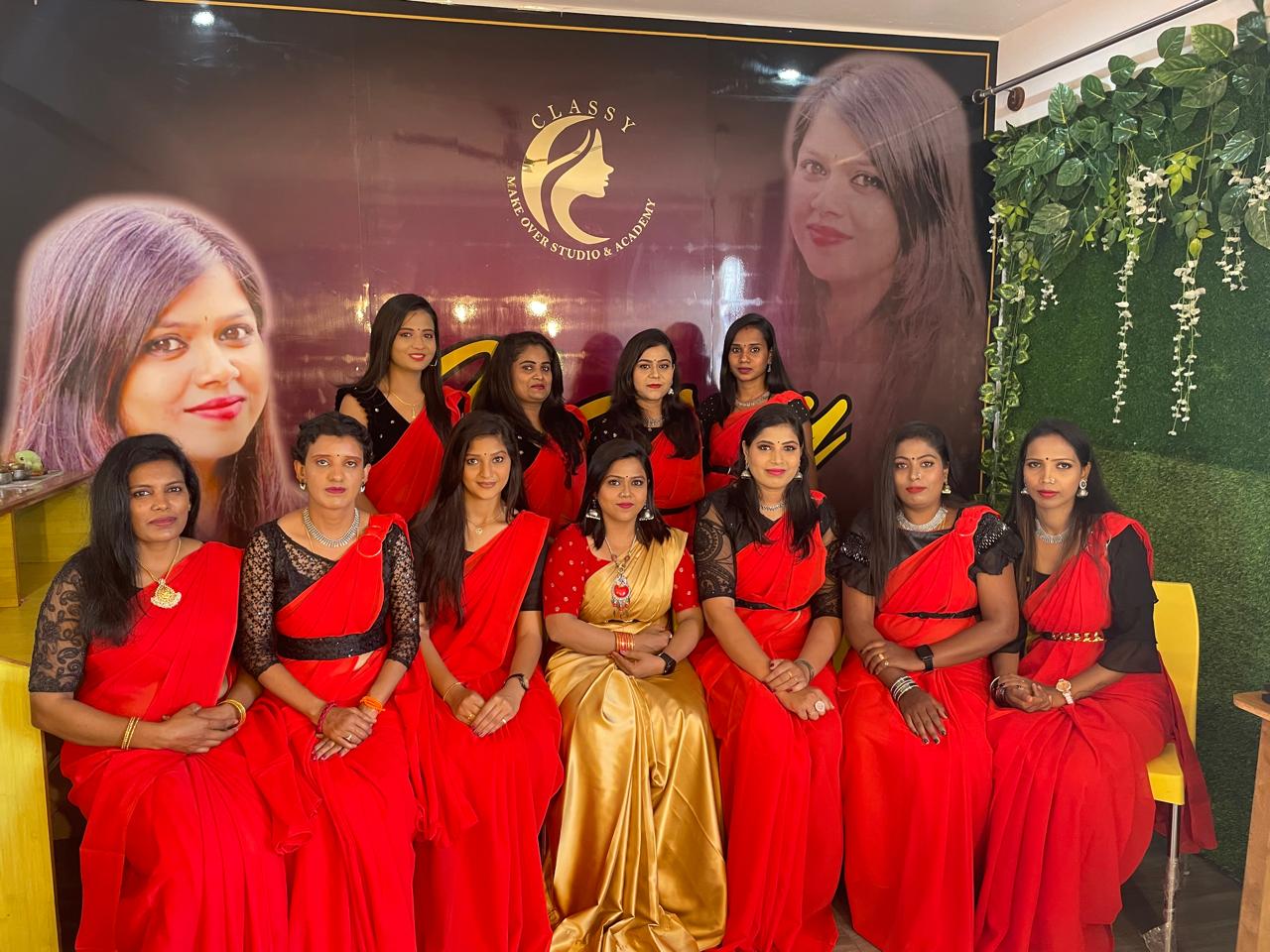 Classic Herbal Beauty Parlour Team